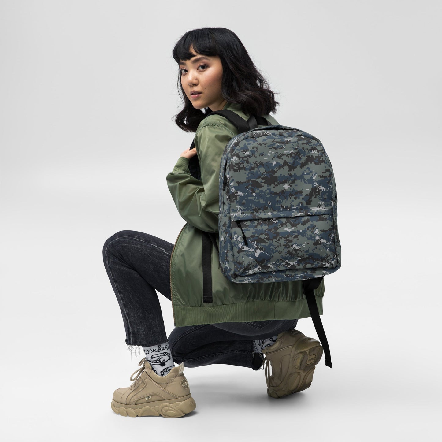American Digital Blueberry CAMO Backpack Backpacks