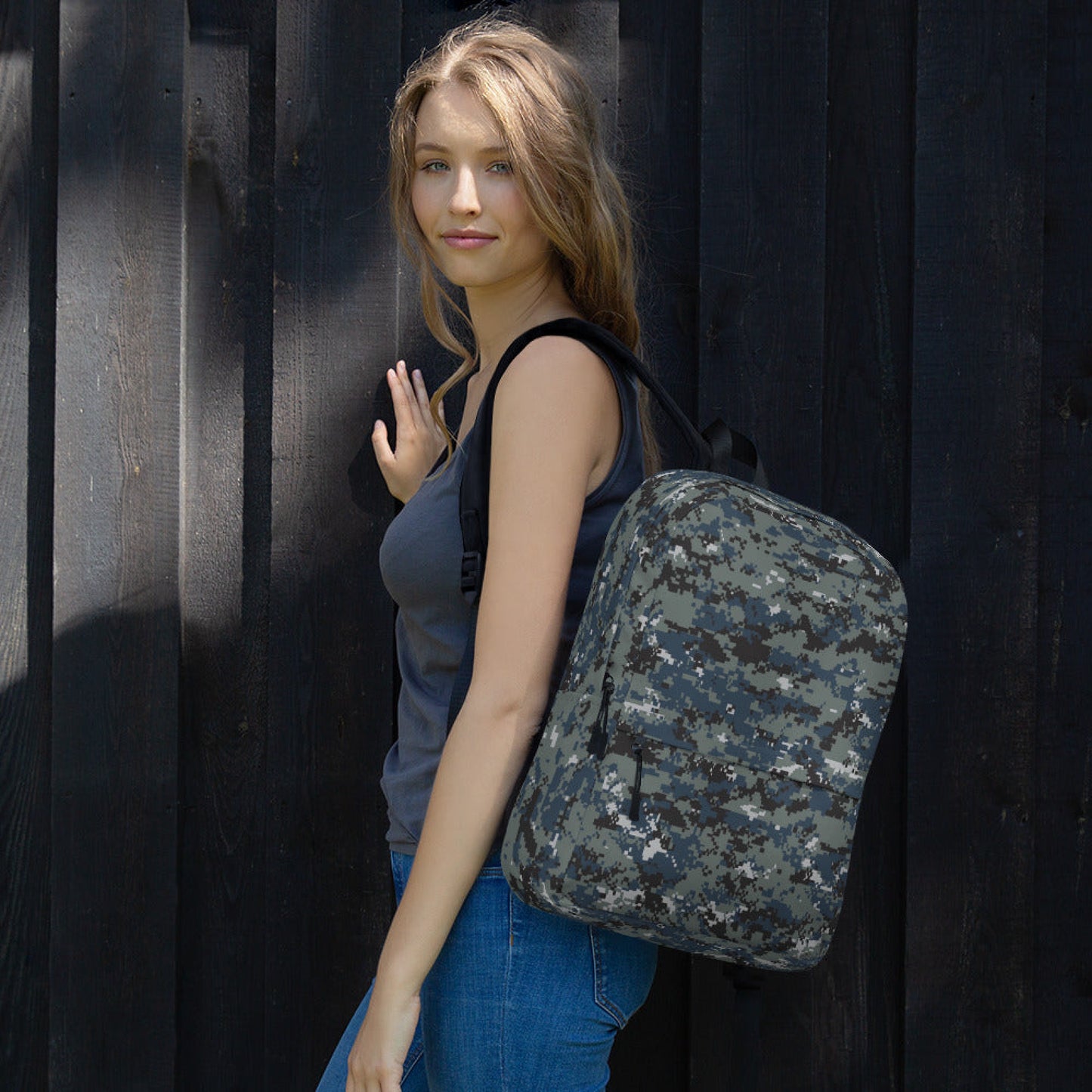 American Digital Blueberry CAMO Backpack Backpacks
