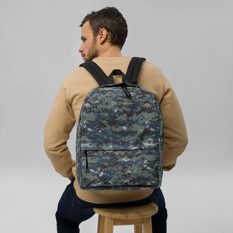 Digital Blueberry CAMO Backpack - Bag