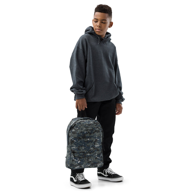 Digital Blueberry CAMO Backpack - Bag
