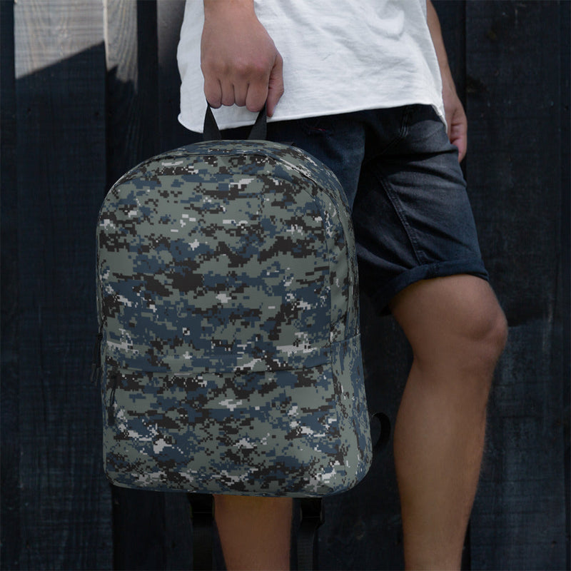 Digital Blueberry CAMO Backpack - Bag