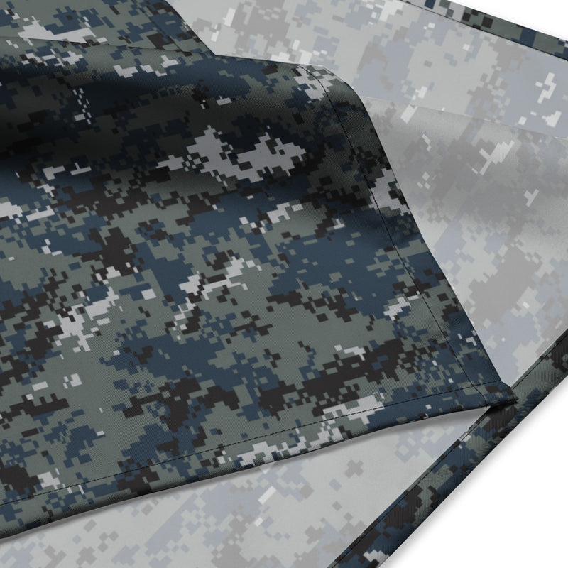 Digital Blueberry CAMO Bandana - Head