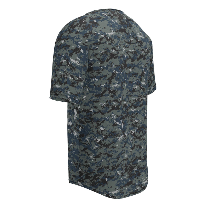 Digital Blueberry CAMO Unisex Baseball Jersey