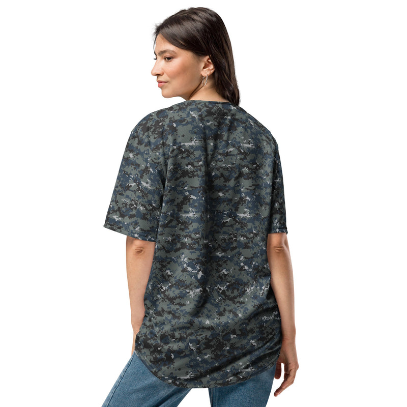 Digital Blueberry CAMO Unisex Baseball Jersey