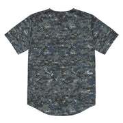 Digital Blueberry CAMO Unisex Baseball Jersey