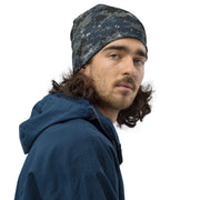 Digital Blueberry CAMO Beanie - Head
