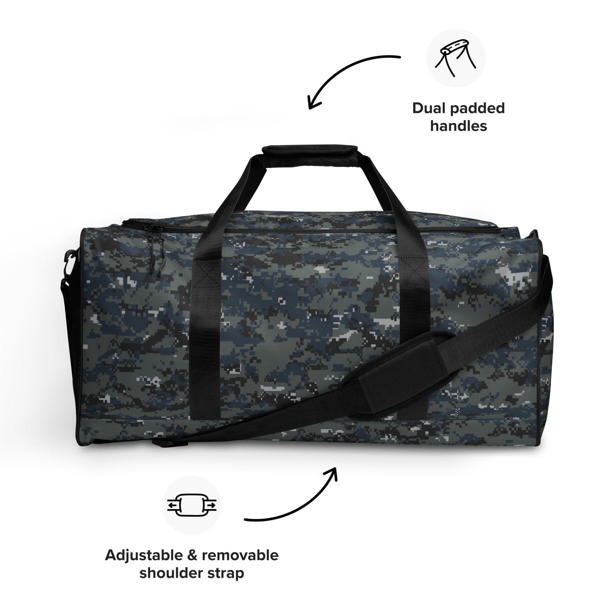 American Digital Blueberry CAMO Duffle bag Bags
