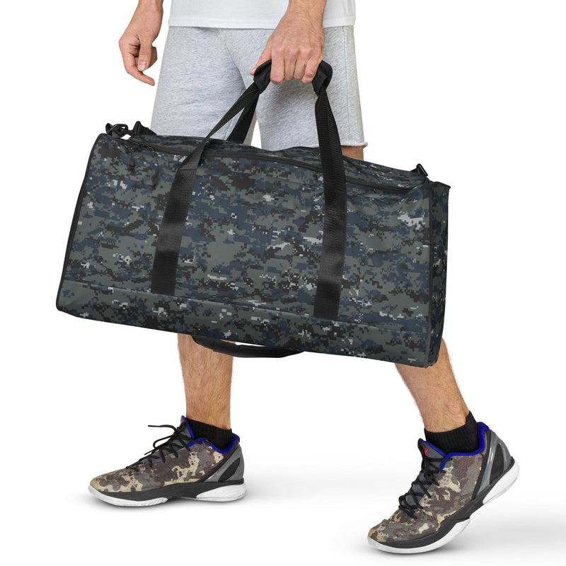 Digital Blueberry CAMO Duffle Bag