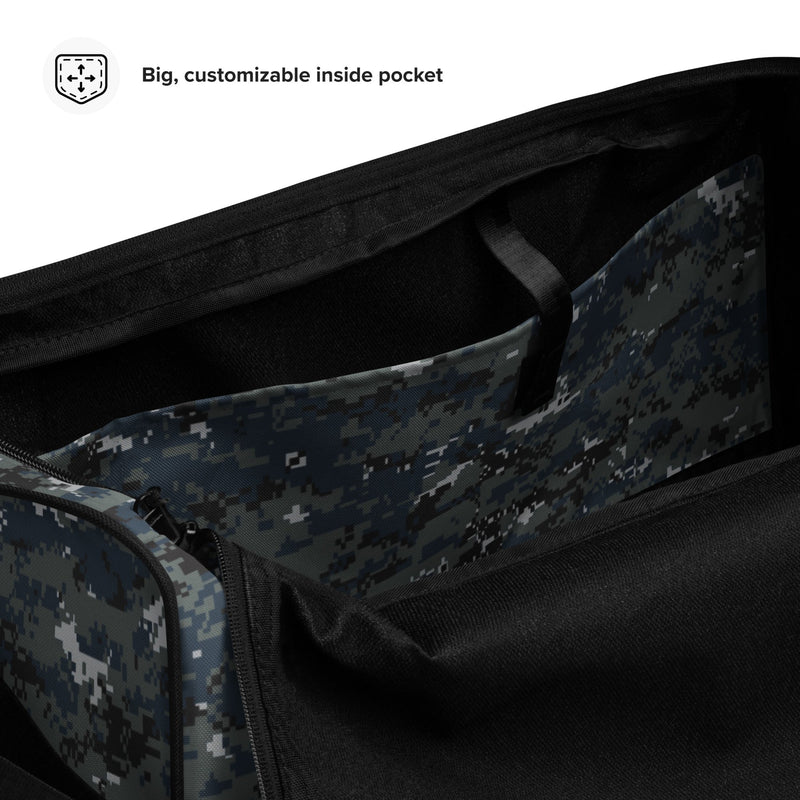 Digital Blueberry CAMO Duffle Bag