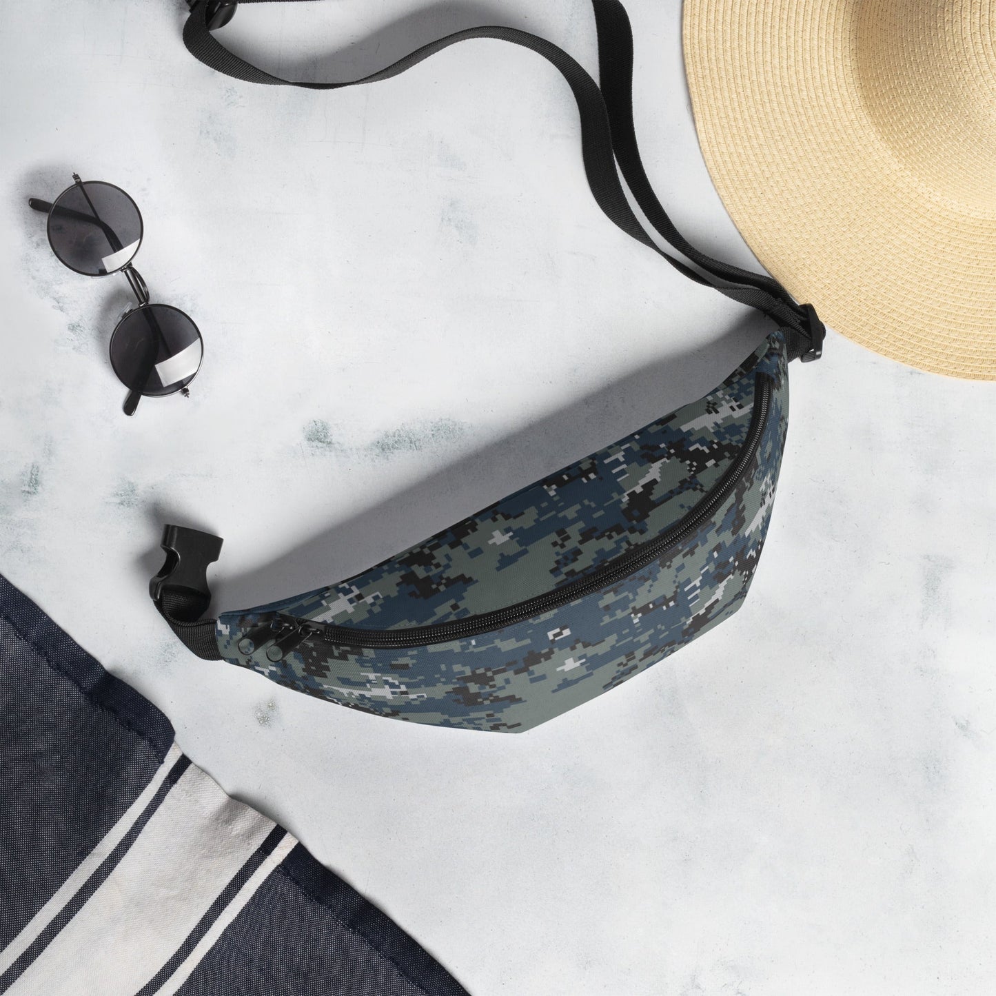 American Digital Blueberry CAMO Fanny Pack - Packs