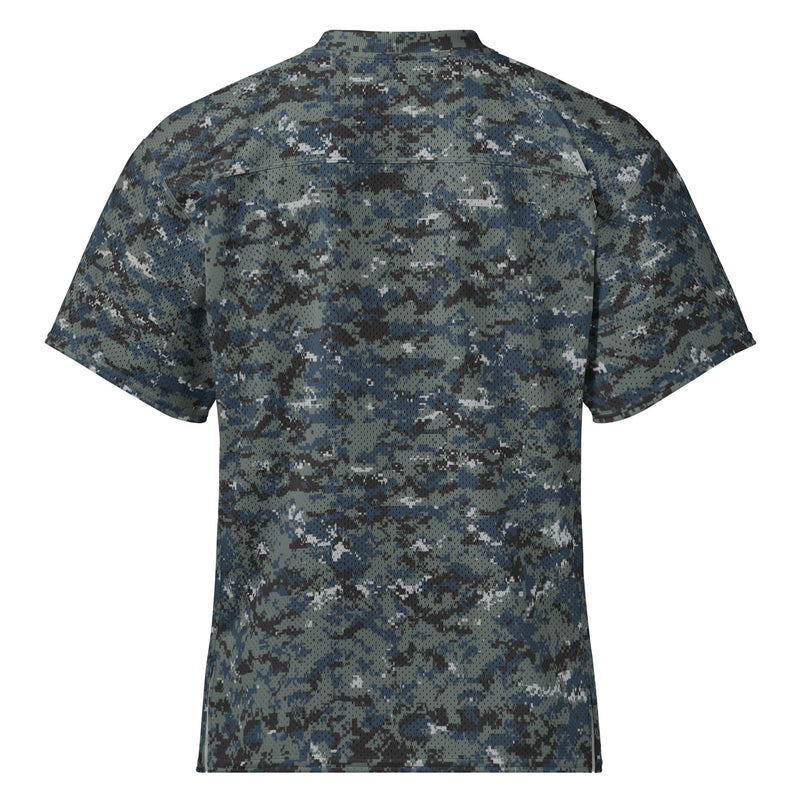 Digital Blueberry CAMO Unisex Football Jersey - American