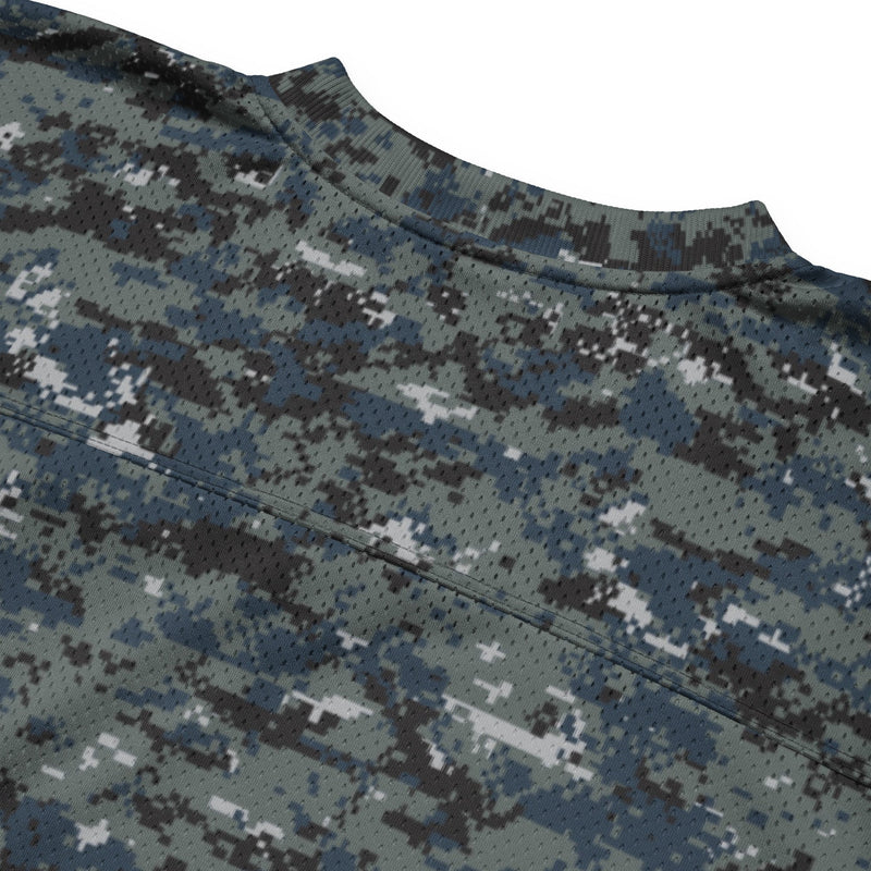 Digital Blueberry CAMO Unisex Football Jersey - American
