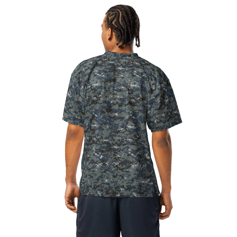 Digital Blueberry CAMO Unisex Football Jersey - American