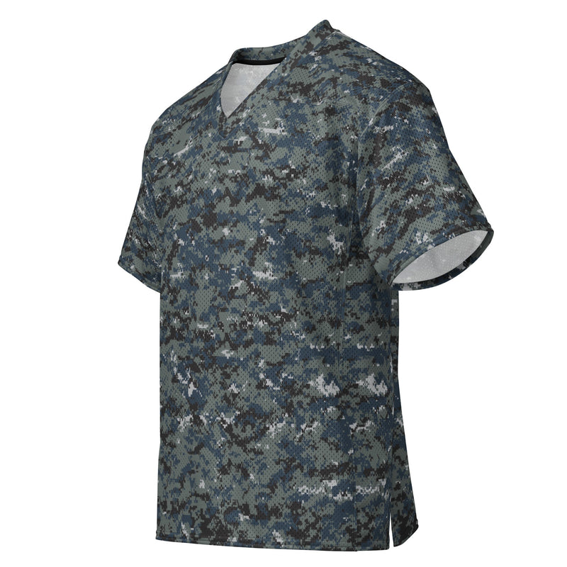 Digital Blueberry CAMO Unisex Football Jersey - American