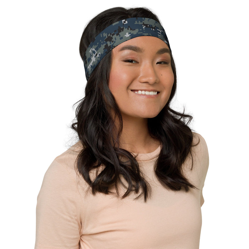 Digital Blueberry CAMO Headband - Head