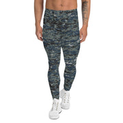 Digital Blueberry CAMO Mens Leggings - XS - Men