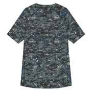 Digital Blueberry CAMO Mens Short-Sleeve Rash Guard - SS