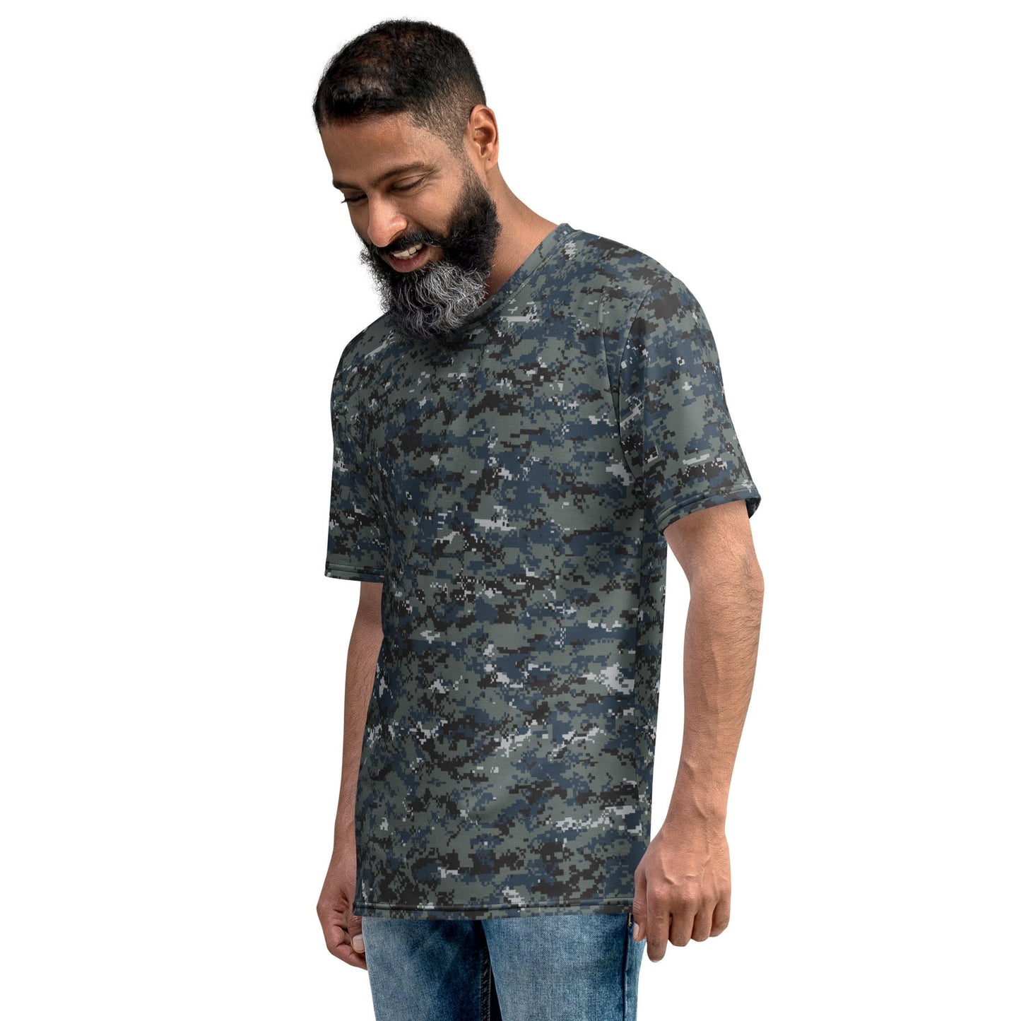 American Digital Blueberry CAMO Mens T shirt Shirts