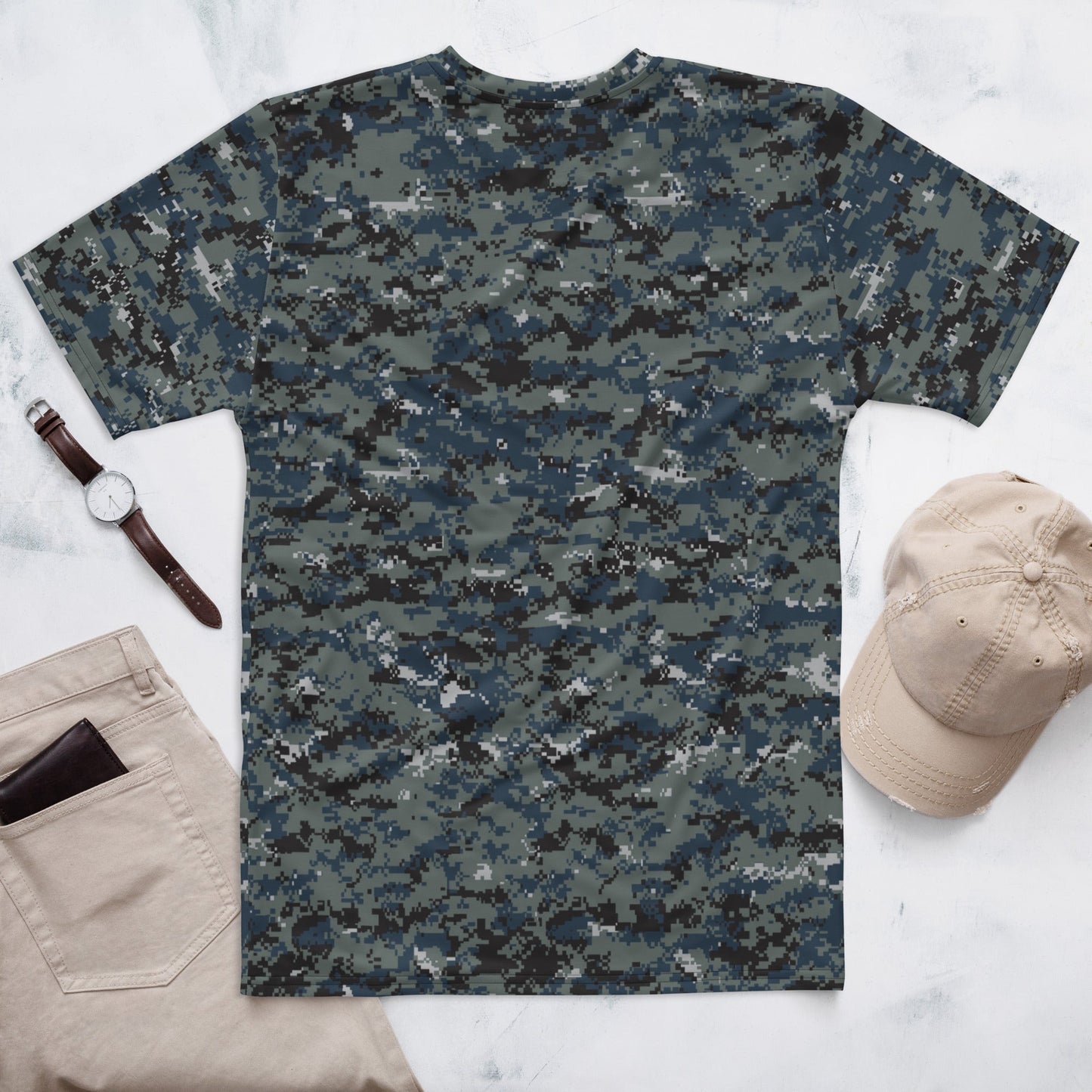 American Digital Blueberry CAMO Mens T shirt Shirts