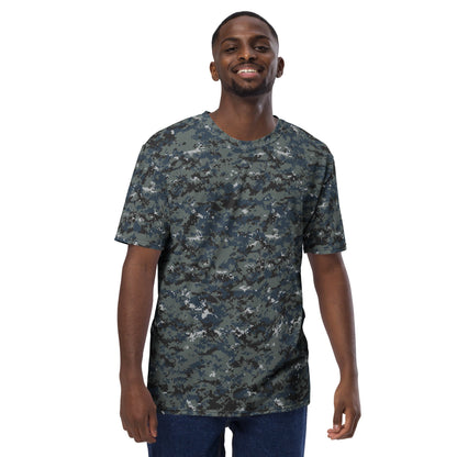American Digital Blueberry CAMO Mens T shirt Shirts