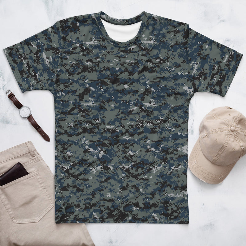 Digital Blueberry CAMO Mens T-Shirt - XS - Shirt - Tee