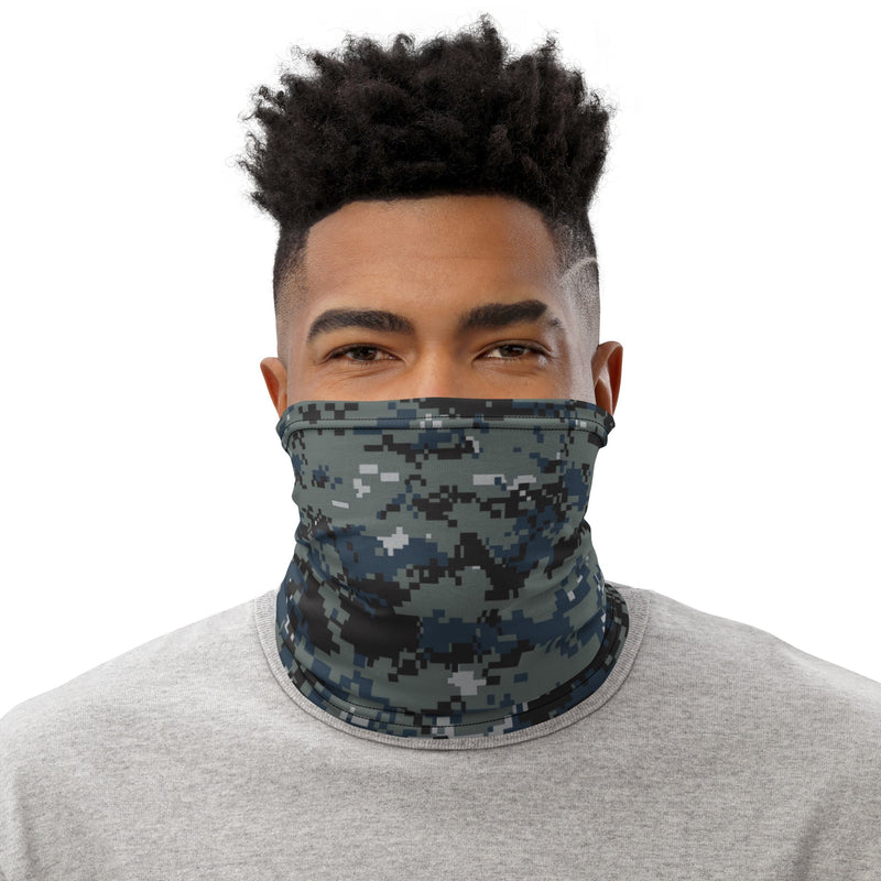 Digital Blueberry CAMO Neck Gaiter - Head