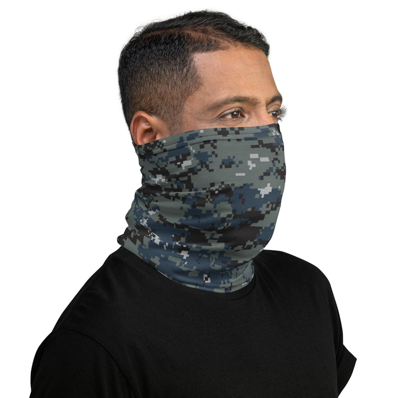 Digital Blueberry CAMO Neck Gaiter - Head