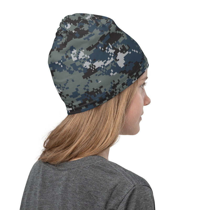 Digital Blueberry CAMO Neck Gaiter - Head