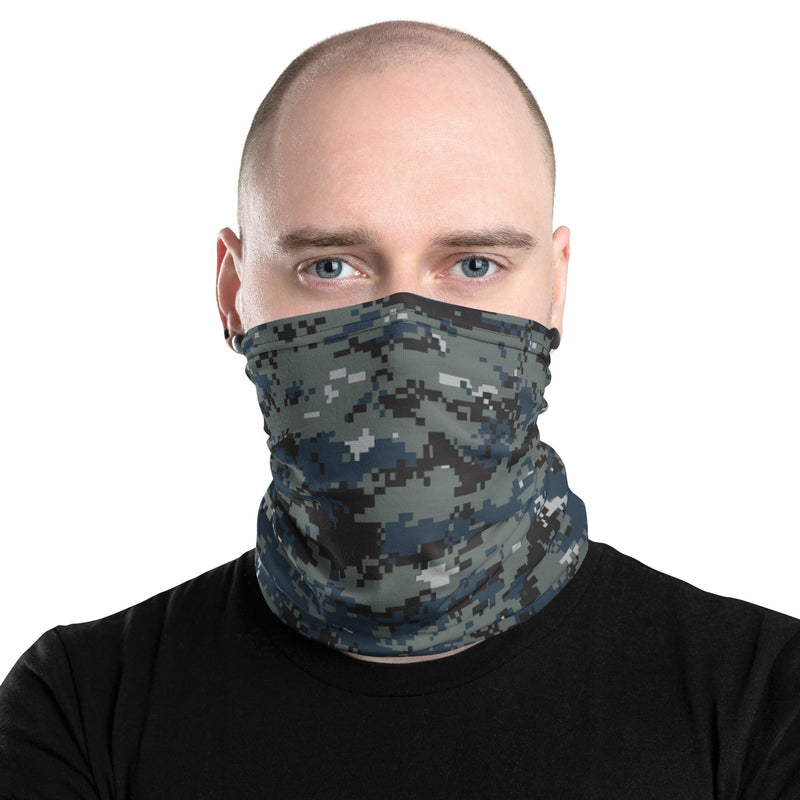 Digital Blueberry CAMO Neck Gaiter - Head