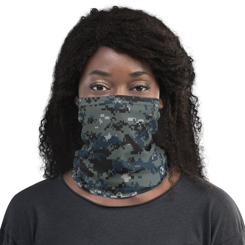 Digital Blueberry CAMO Neck Gaiter - Head