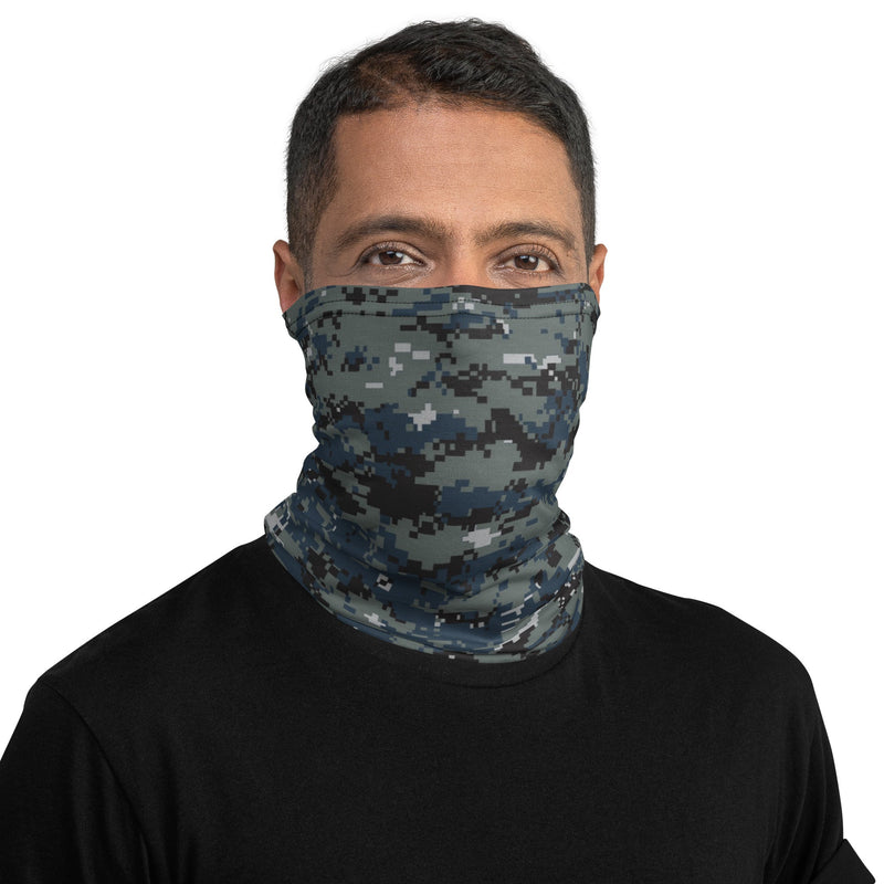Digital Blueberry CAMO Neck Gaiter - Head