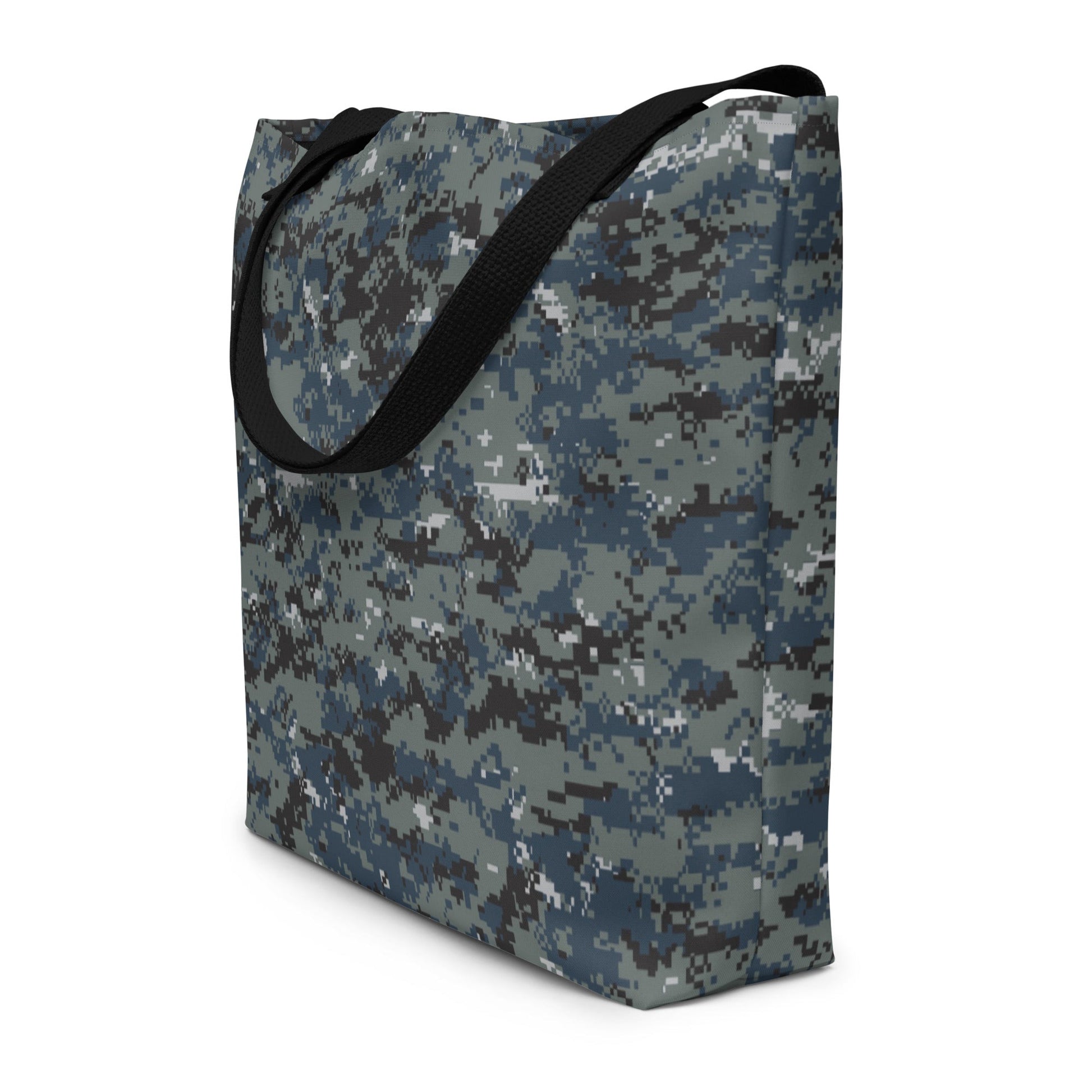 American Digital Blueberry CAMO Print Large Tote Bag - Bags