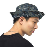 Digital Blueberry CAMO Reversible Bucket Hat - Head