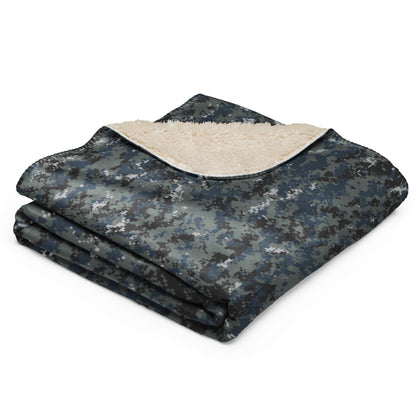 American Digital Blueberry CAMO Sherpa blanket - Blankets