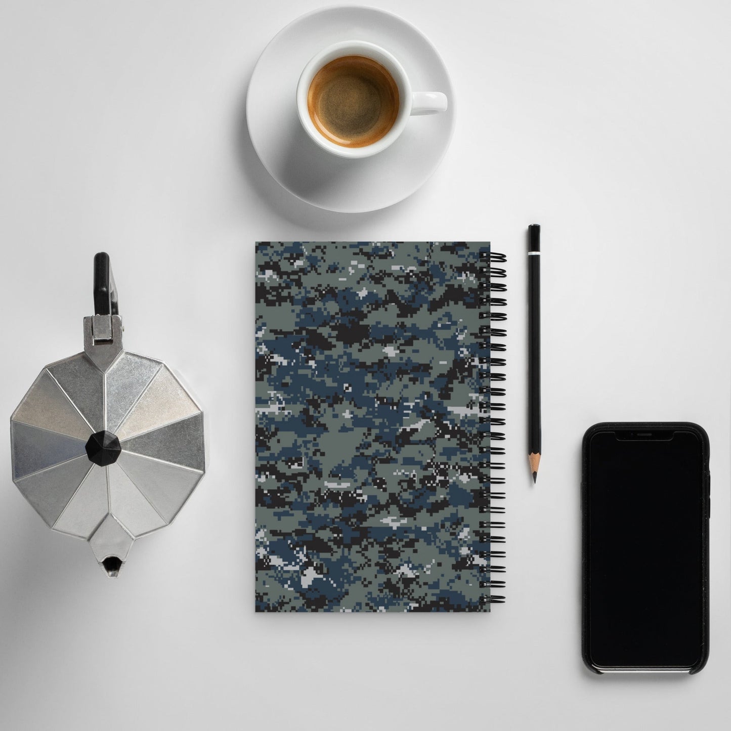 American Digital Blueberry CAMO Spiral notebook - Notebooks