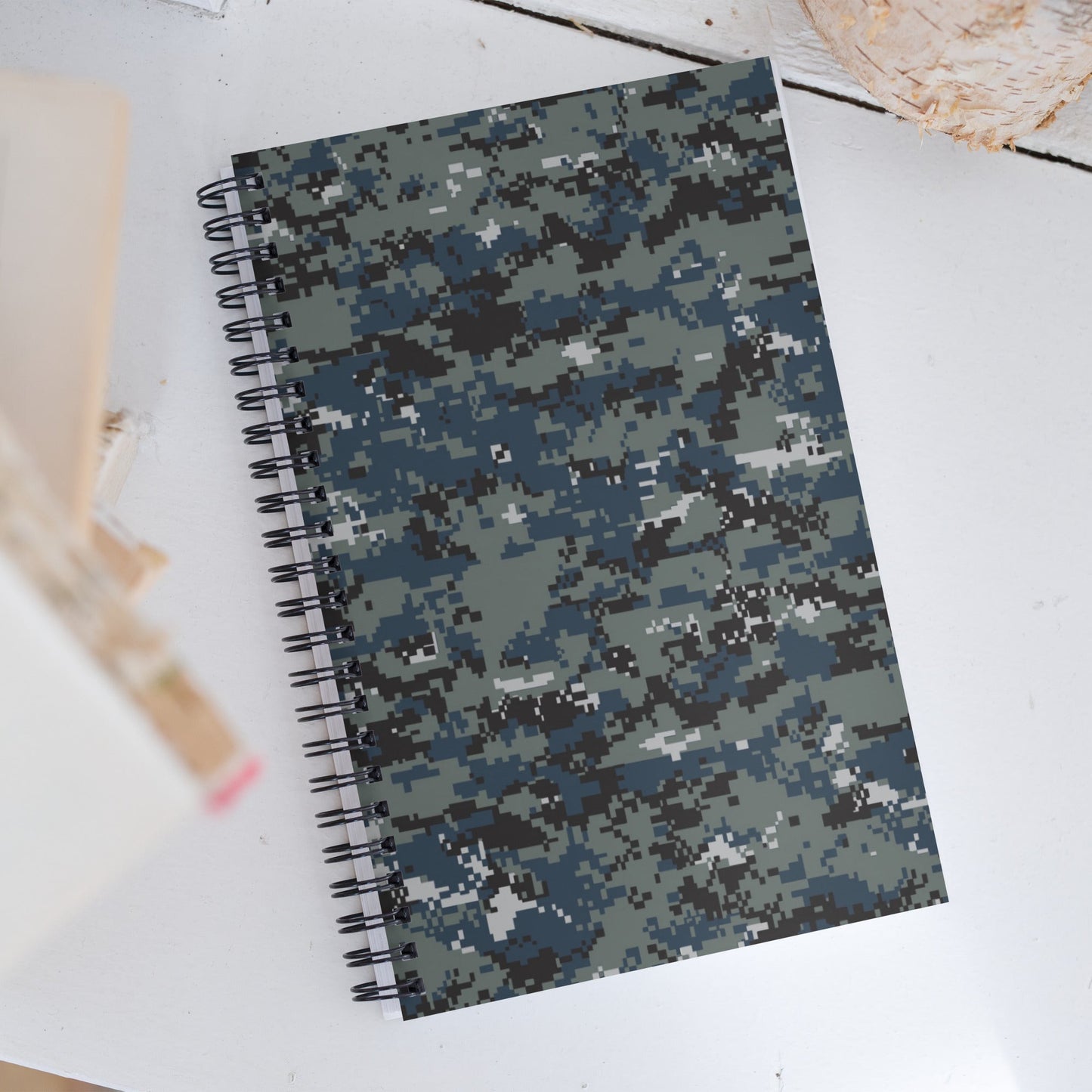 American Digital Blueberry CAMO Spiral notebook - Notebooks