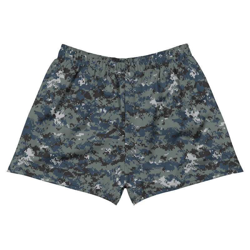 Digital Blueberry CAMO Unisex Athletic Shorts