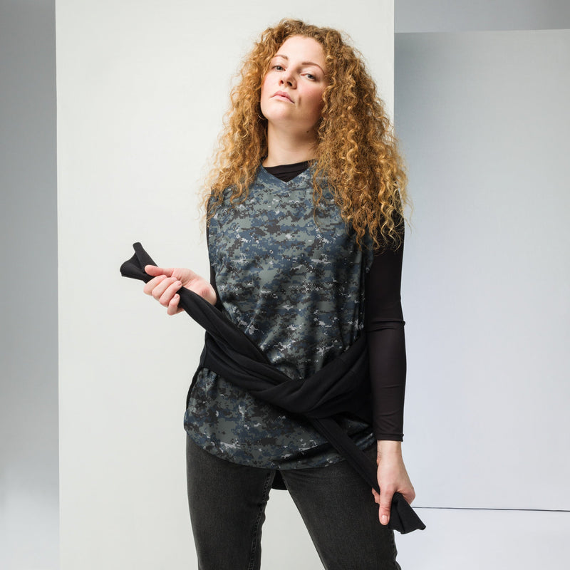Digital Blueberry CAMO Unisex Basketball Jersey