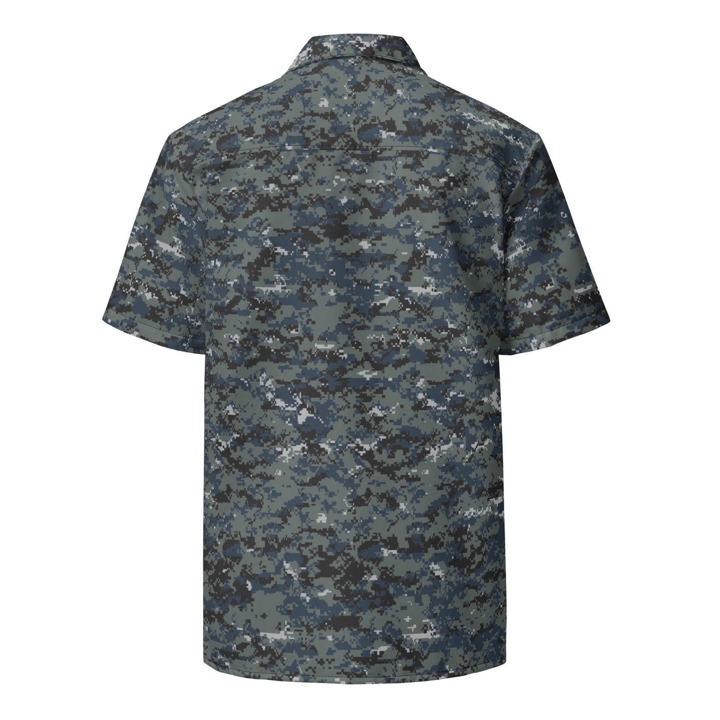 American Digital Blueberry CAMO Unisex button shirt - Button Shirts