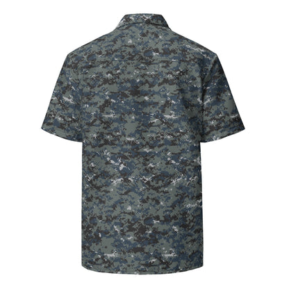 American Digital Blueberry CAMO Unisex button shirt - Button Shirts