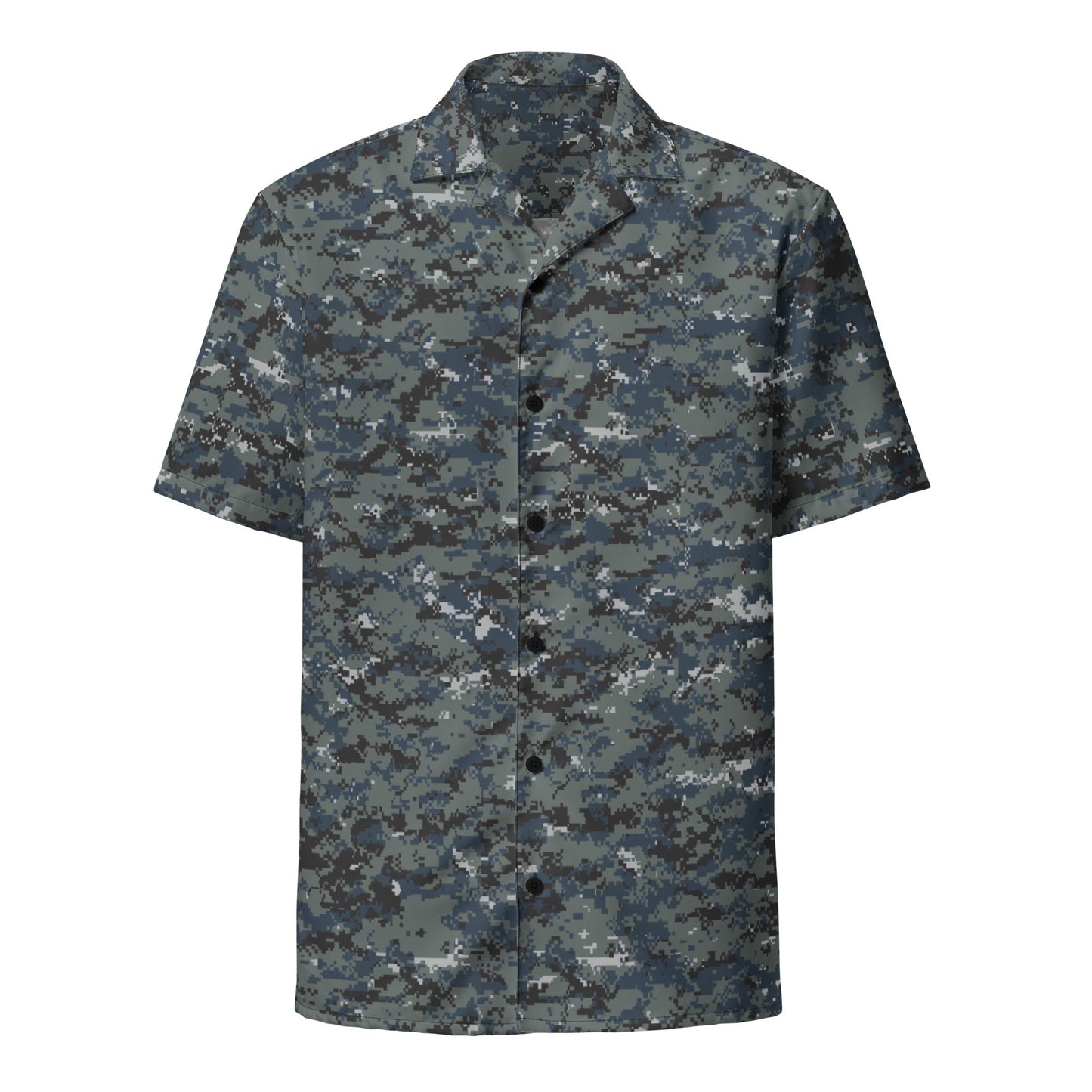 American Digital Blueberry CAMO Unisex button shirt - Button Shirts