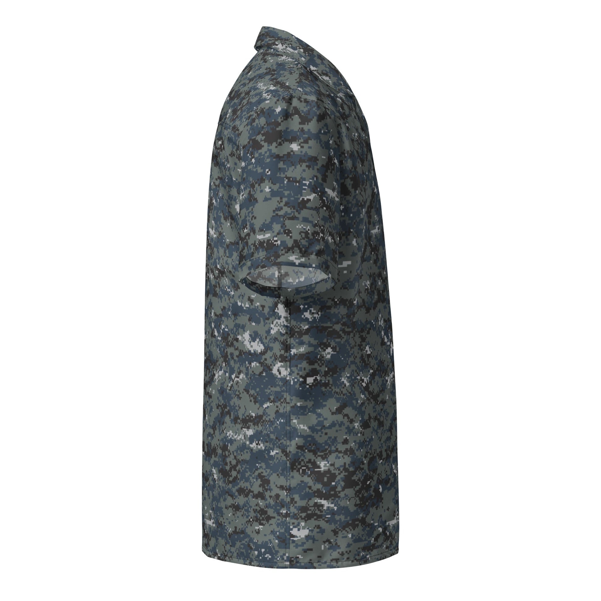 American Digital Blueberry CAMO Unisex button shirt - Button Shirts