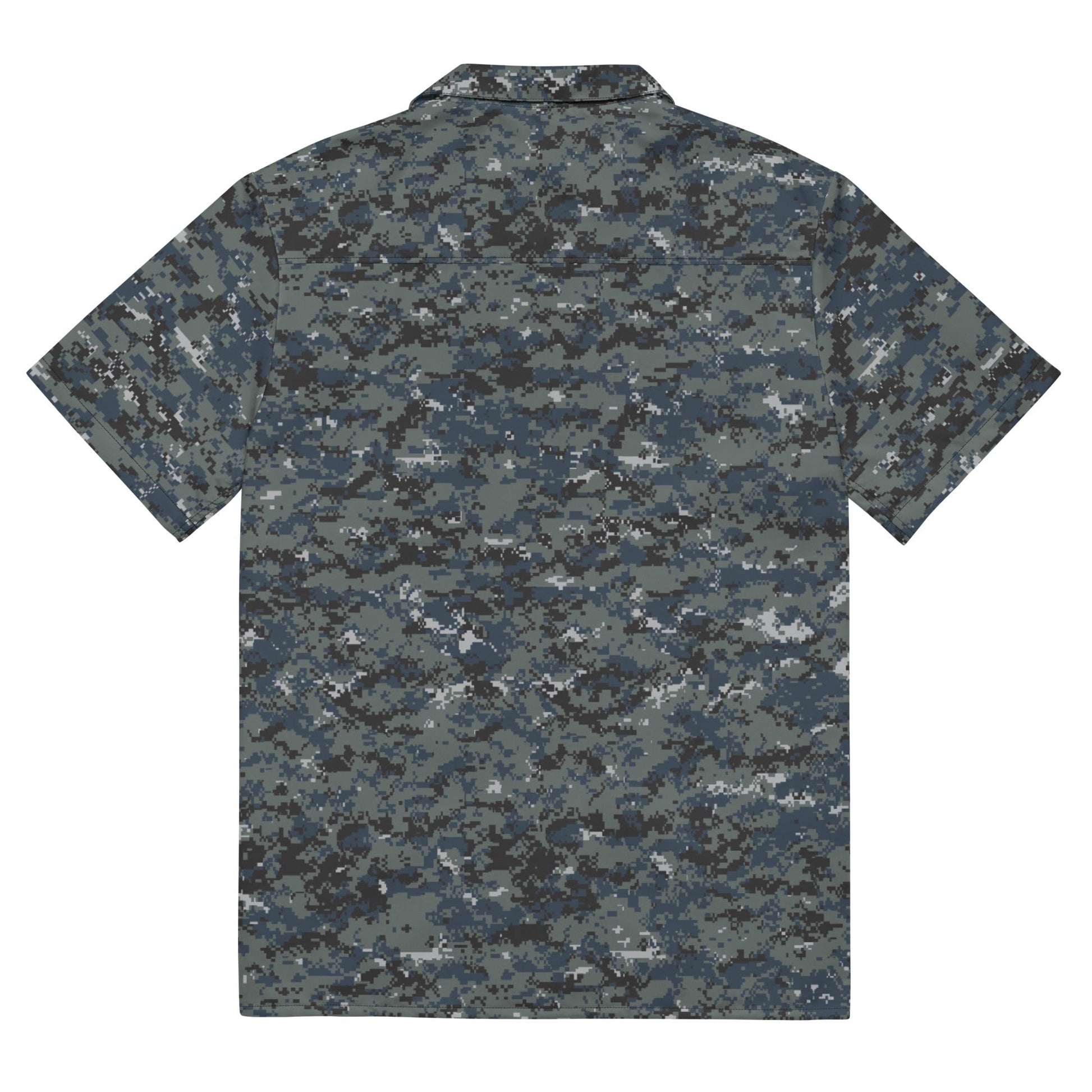 American Digital Blueberry CAMO Unisex button shirt - Button Shirts