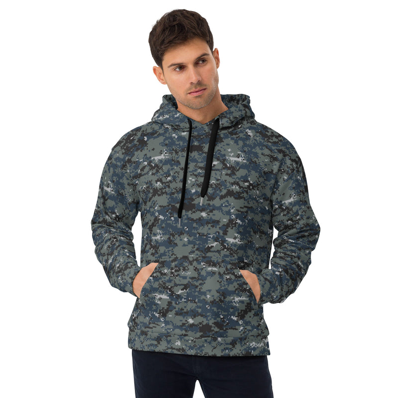 Digital Blueberry CAMO Unisex Hoodie - 2XS