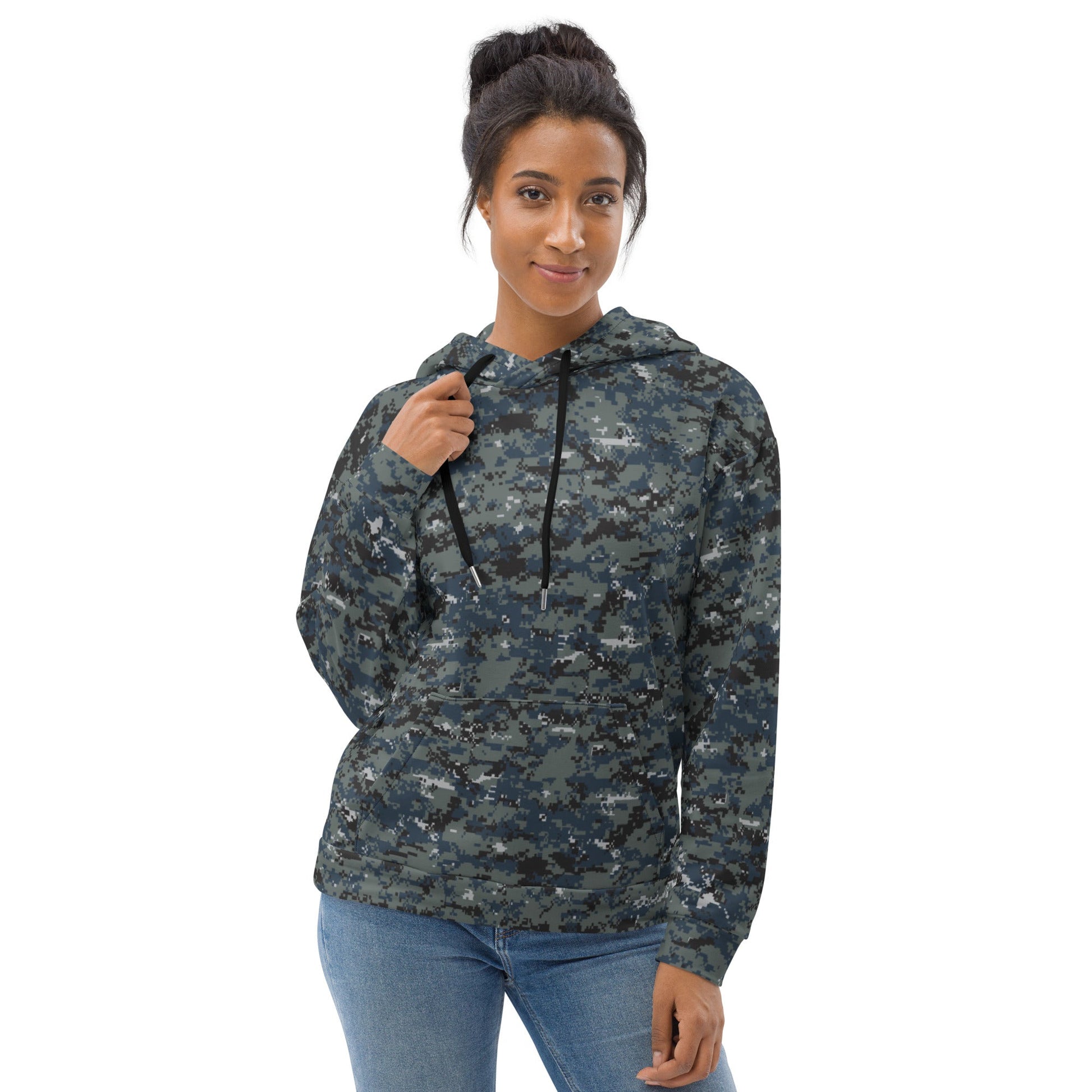 American Digital Blueberry CAMO Unisex Hoodie - Hoodies
