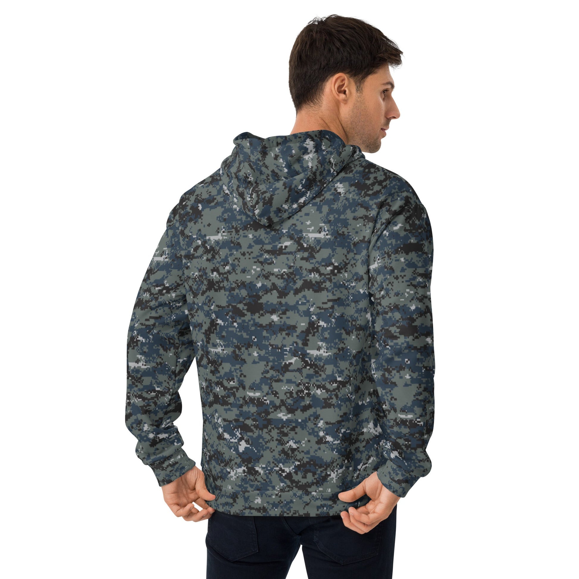 American Digital Blueberry CAMO Unisex Hoodie - Hoodies