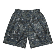 Digital Blueberry CAMO Unisex Mesh Shorts