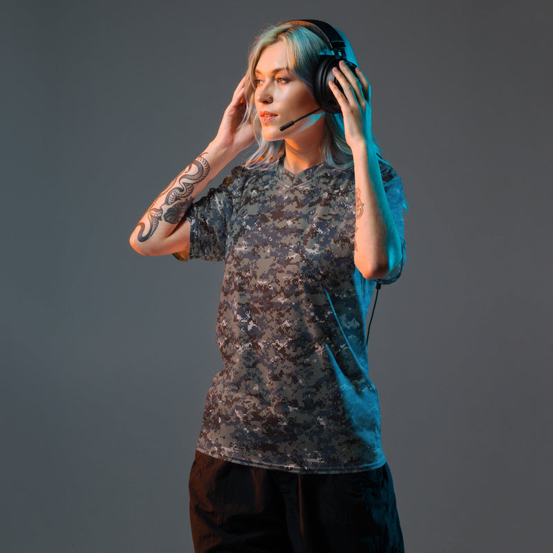 Digital Blueberry CAMO Unisex Sports Jersey