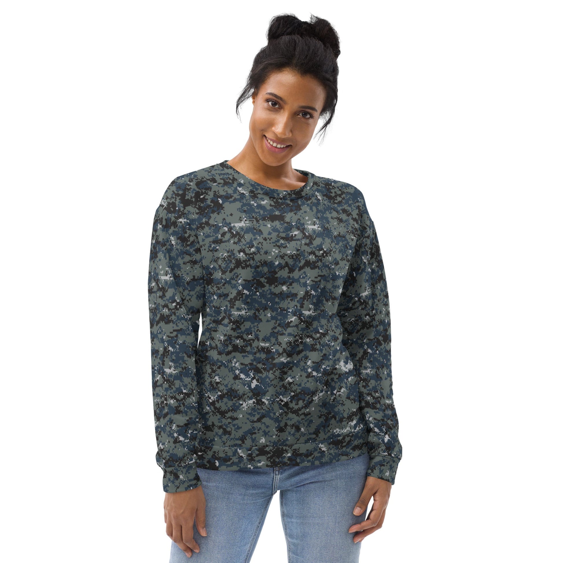 American Digital Blueberry CAMO Unisex Sweatshirt - Sweatshirts