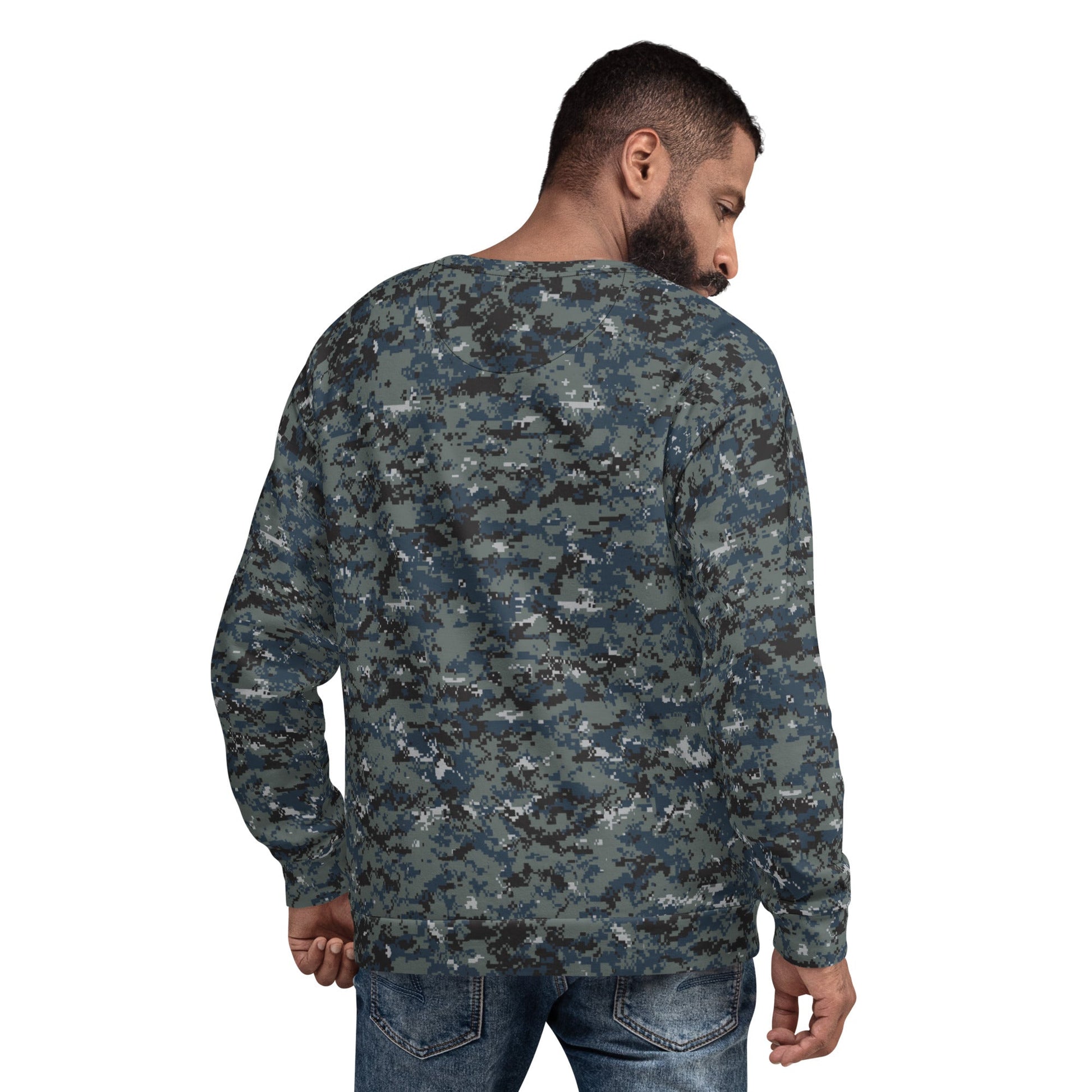 American Digital Blueberry CAMO Unisex Sweatshirt - Sweatshirts